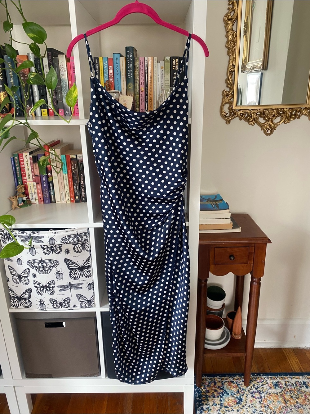 Re:named Cowlneck Midi Dress